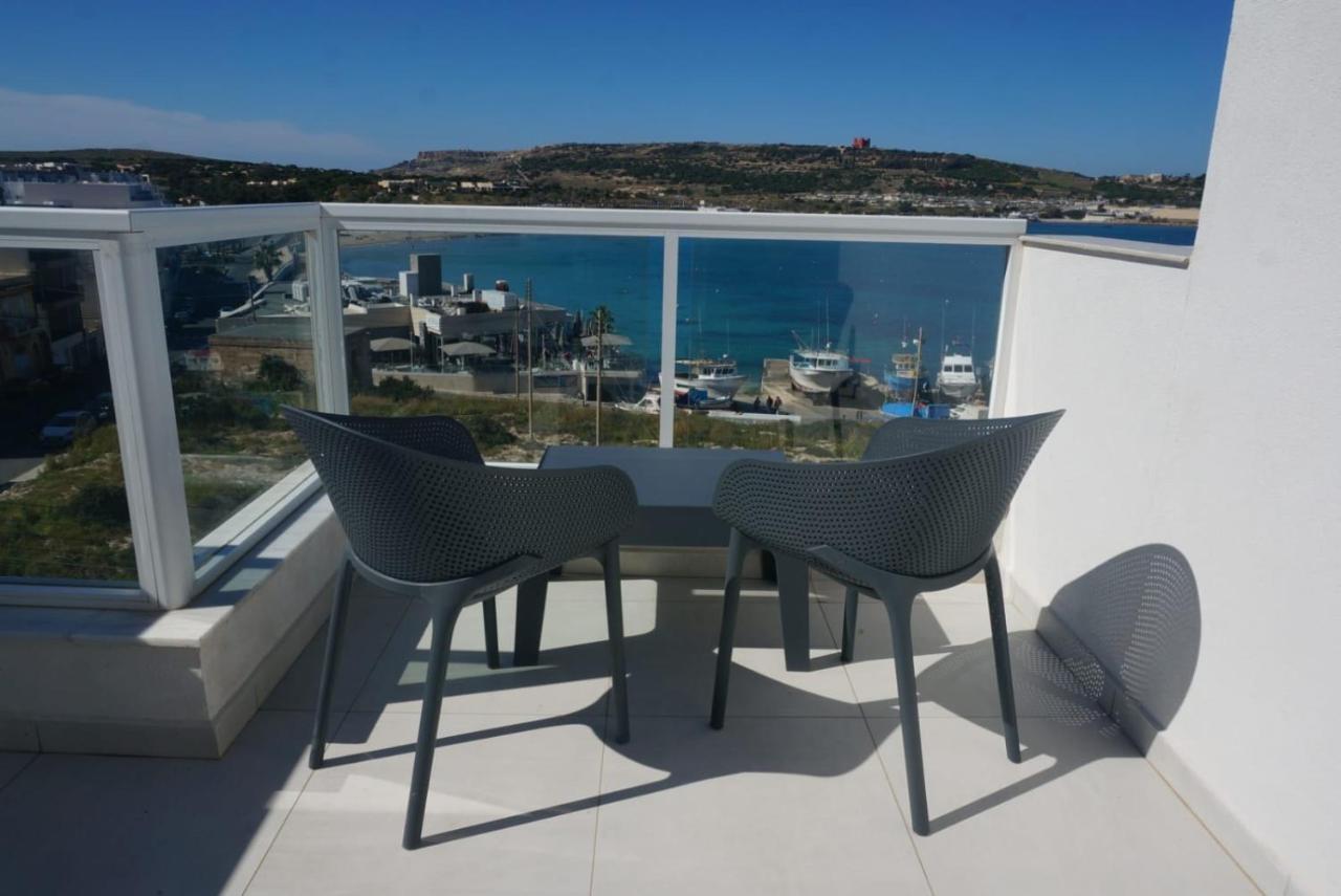 Sea View Penthouse Mellieha Bay Apartment Exterior foto