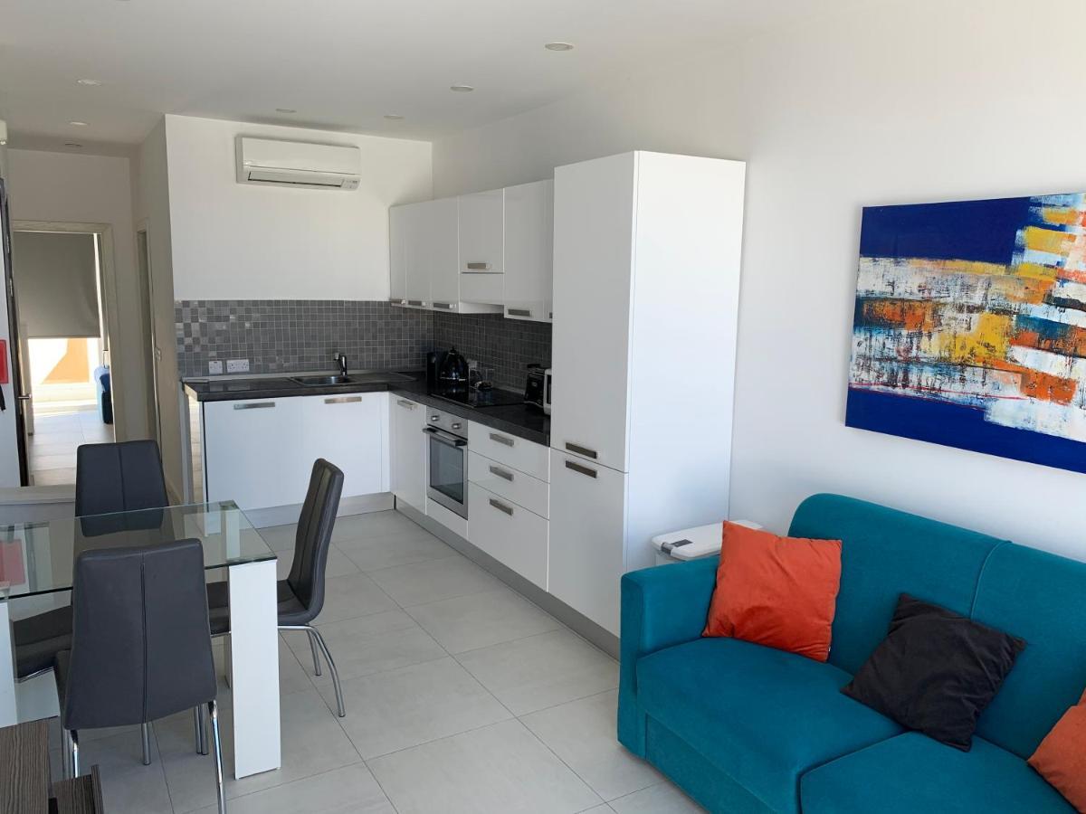 Sea View Penthouse Mellieha Bay Apartment Exterior foto